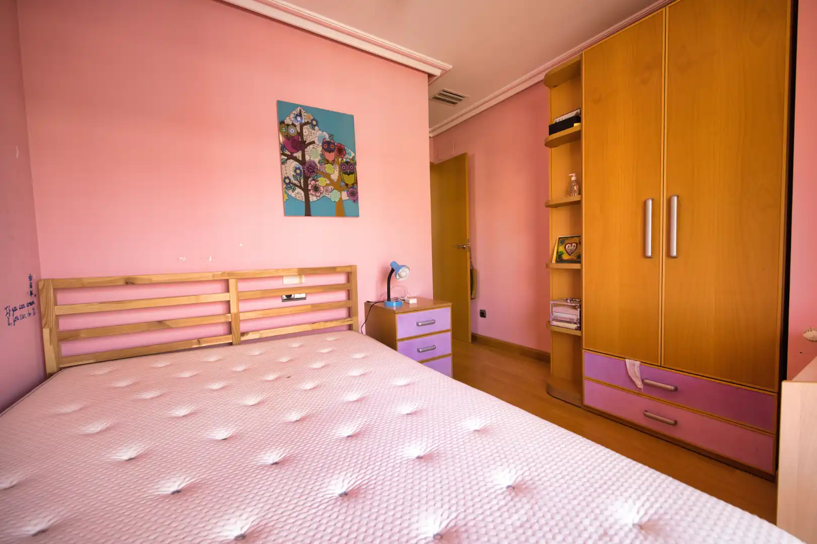 Schlafzimmer von Haus oder Chalet zum Verkauf in Elche / Elx mit Klimaanlage, Heizung und Privatgarten