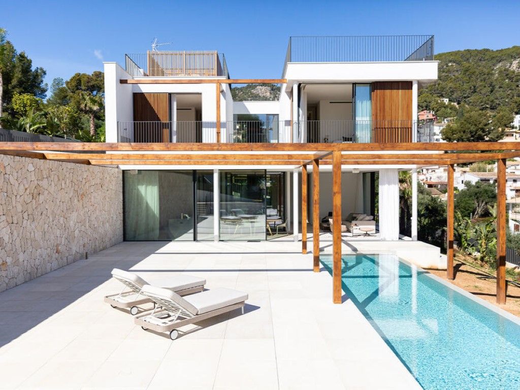 Vista exterior de Casa o xalet en venda en  Palma de Mallorca amb Aire condicionat, Calefacció i Terrassa