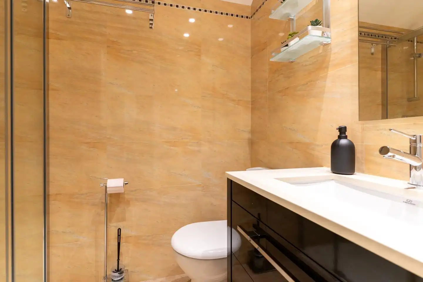Baño de Casa o chalet en venta en Elche / Elx con Aire acondicionado, Jardín privado y Parquet