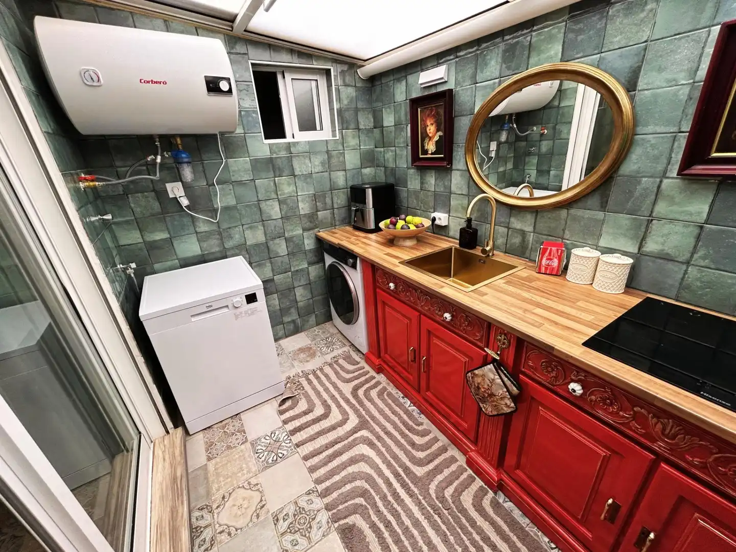 Kitchen of Duplexes for sale in Cartagena  with Air Conditioner, Heating and Furnished