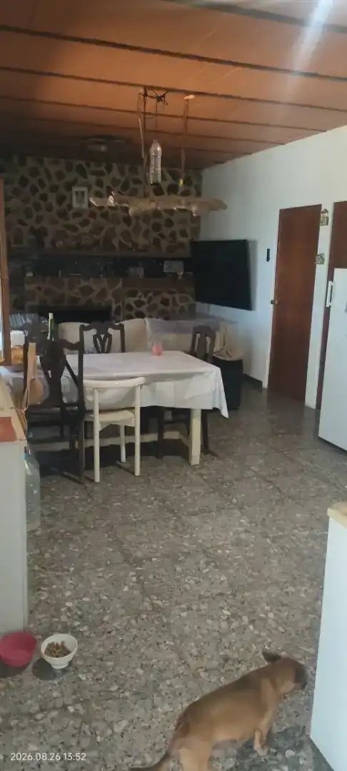 Menjador de Finca rústica en venda en Santa Cruz de Mudela amb Jardí privat, Traster i Piscina