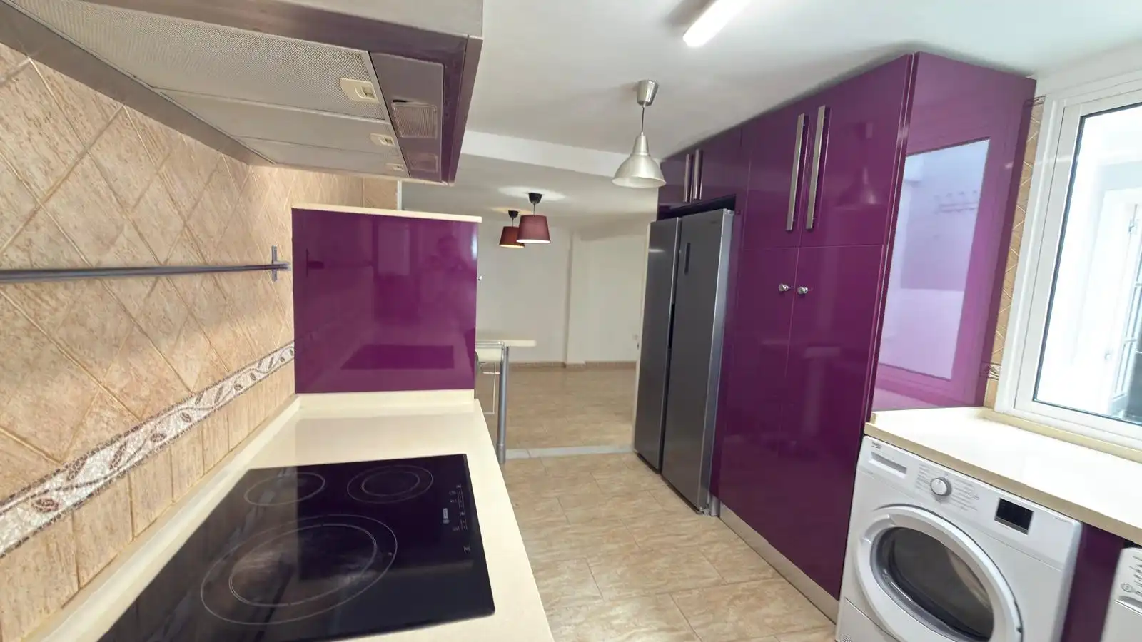 Küche von Wohnung zum Verkauf in El Puerto de Santa María mit Klimaanlage