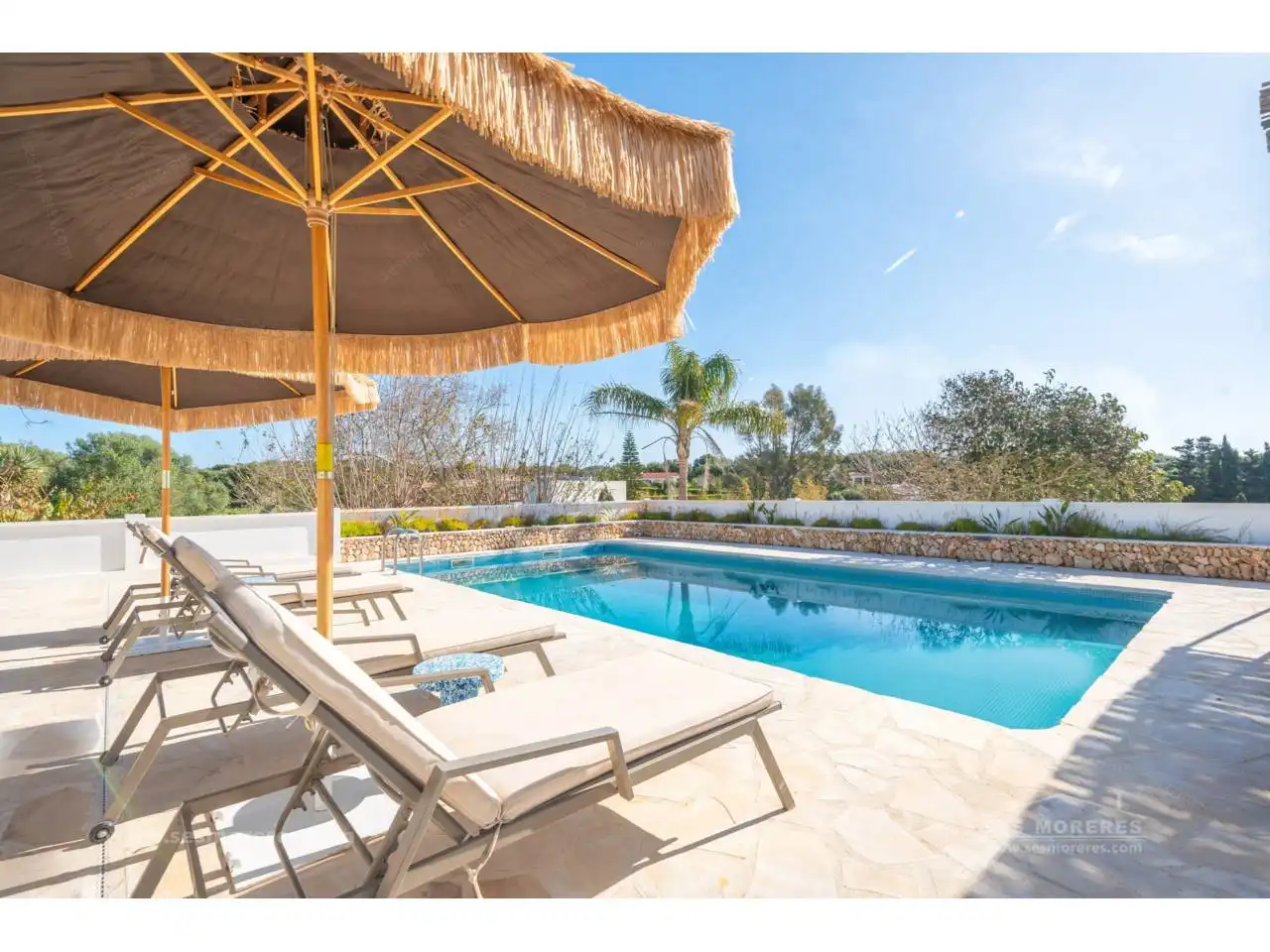 Piscina de Casa o chalet de alquiler en Alaior con Aire acondicionado, Jardín privado y Terraza