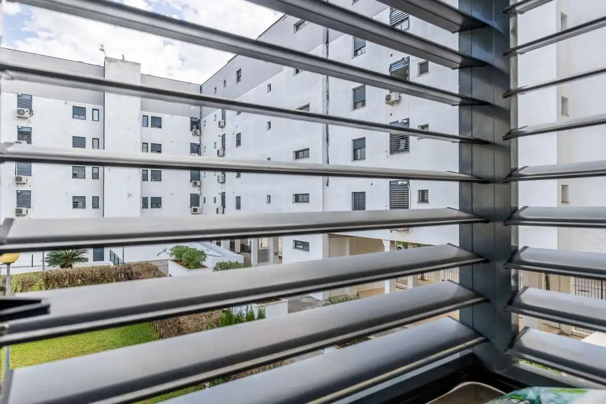 Exterior view of Flat for sale in Sevilla  with Air Conditioner, Heating and Storage room