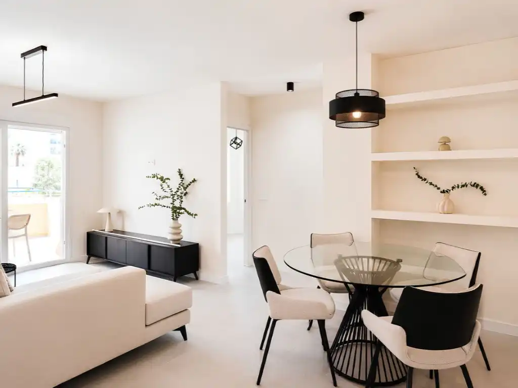 Living room of Flat for sale in Fuengirola  with Air Conditioner, Terrace and Swimming Pool