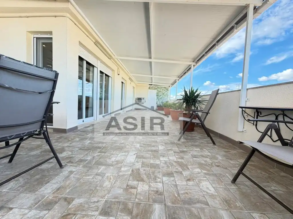 Terraza de Ático en venta en L'Alcúdia con Aire acondicionado