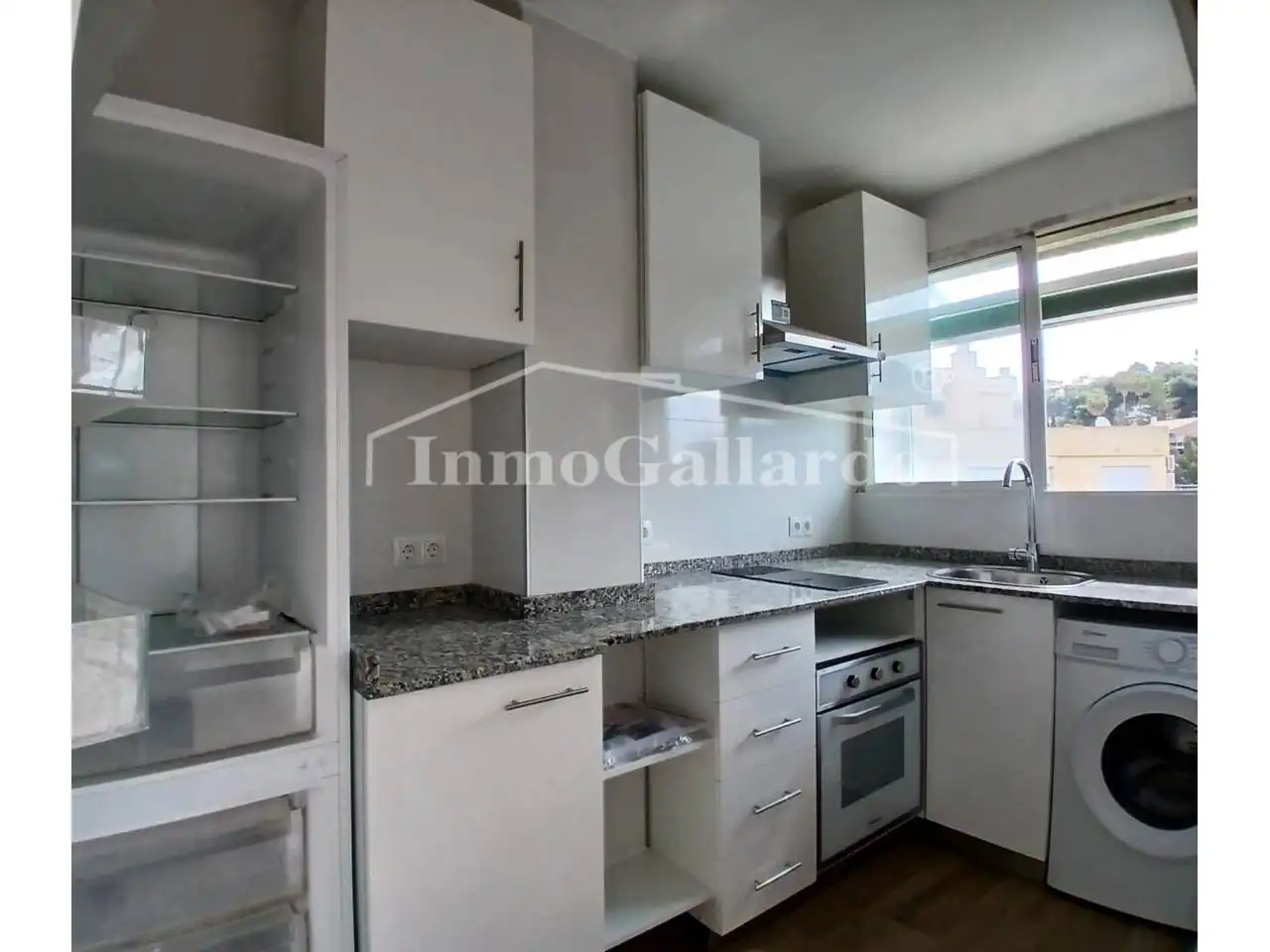 Kitchen of Apartments for rent in Málaga  with Air Conditioner and Terrace