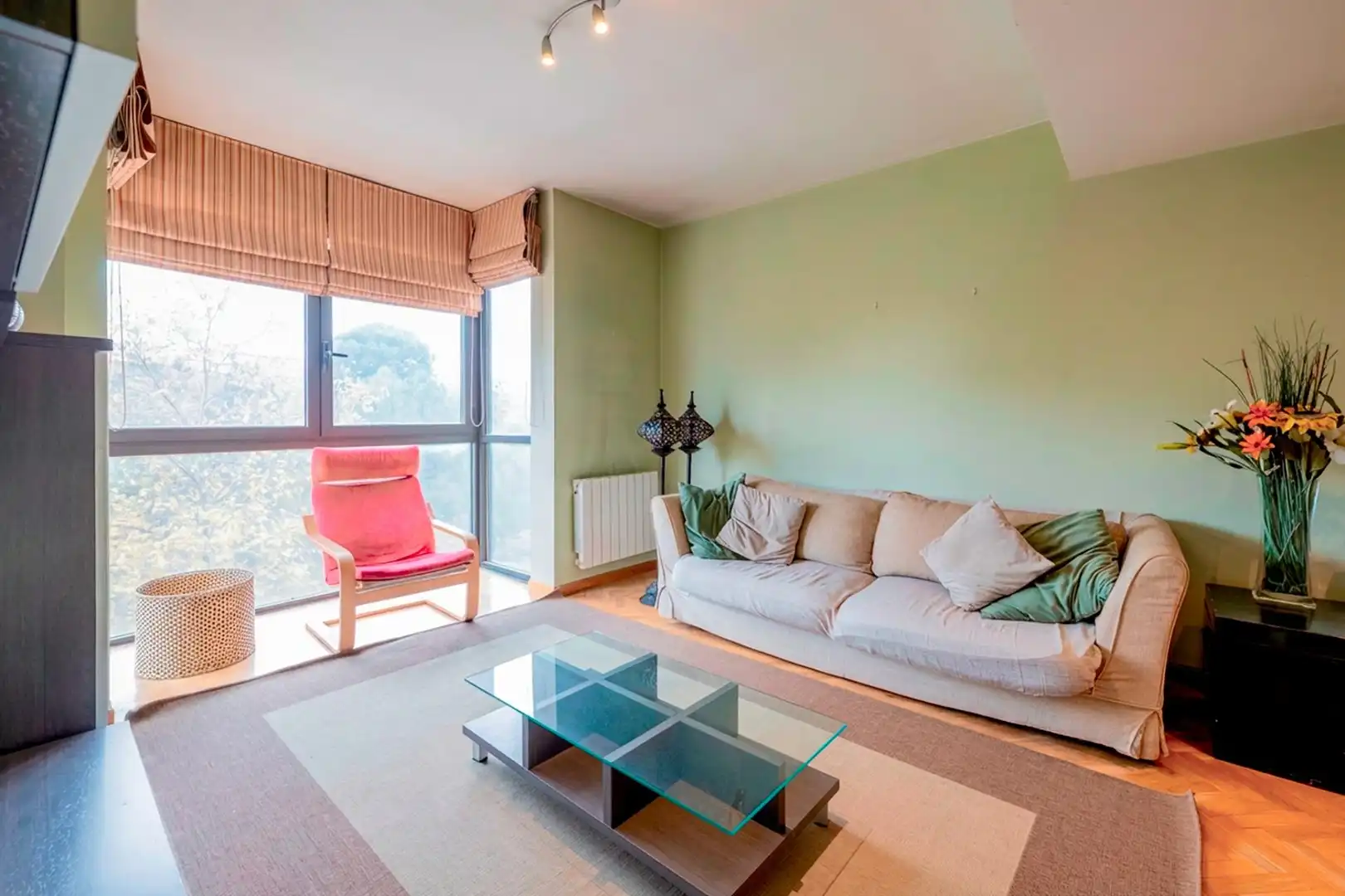 Sala de estar de Piso en venta en Madrid con Aire acondicionado, Calefacción y Jardín privado
