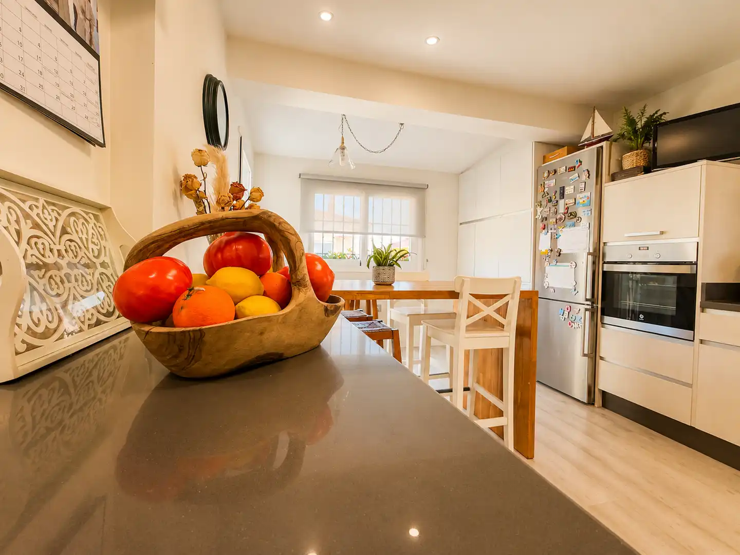 Cocina de Casa o chalet en venta en Alhaurín de la Torre con Aire acondicionado, Calefacción y Jardín privado