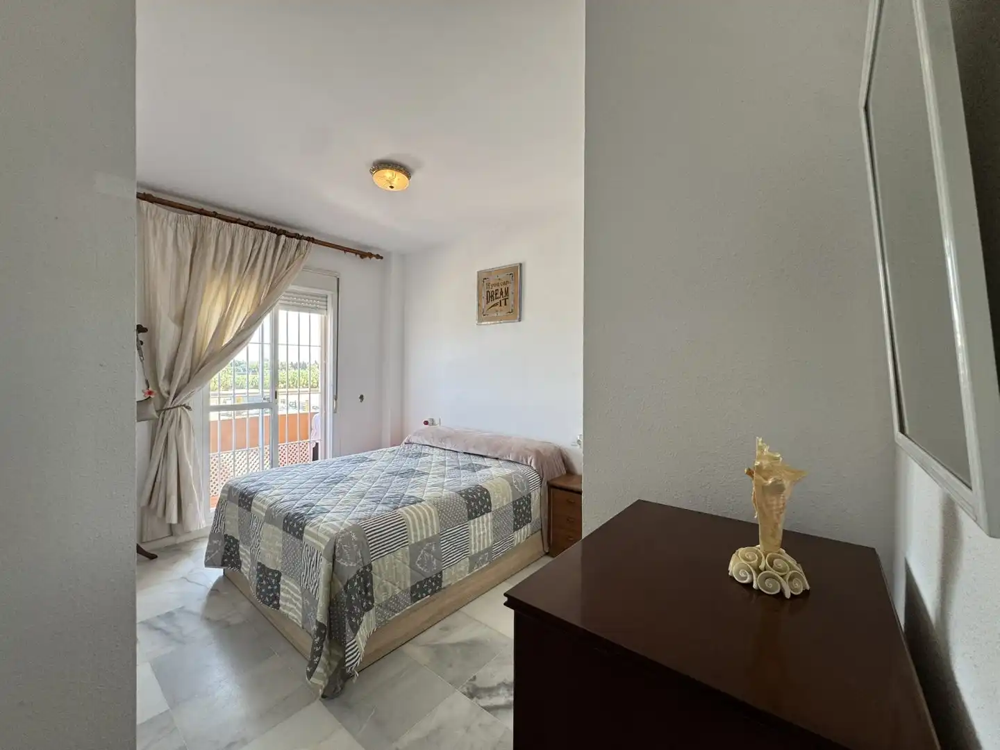 Bedroom of Flat for sale in Chipiona  with Swimming Pool, Furnished and Balcony
