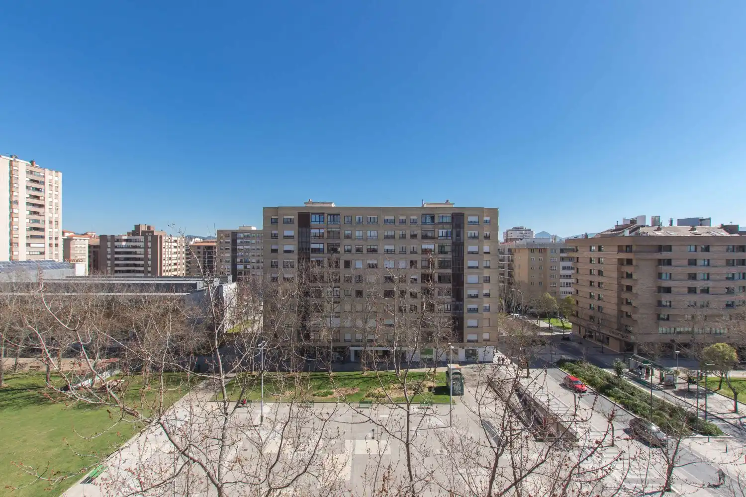 Vista exterior de Piso en venta en  Pamplona / Iruña con Calefacción, Trastero y Amueblado