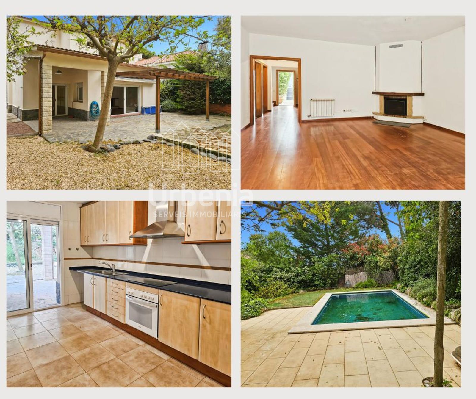 Exterior view of House or chalet for sale in Arenys de Munt  with Heating and Swimming Pool