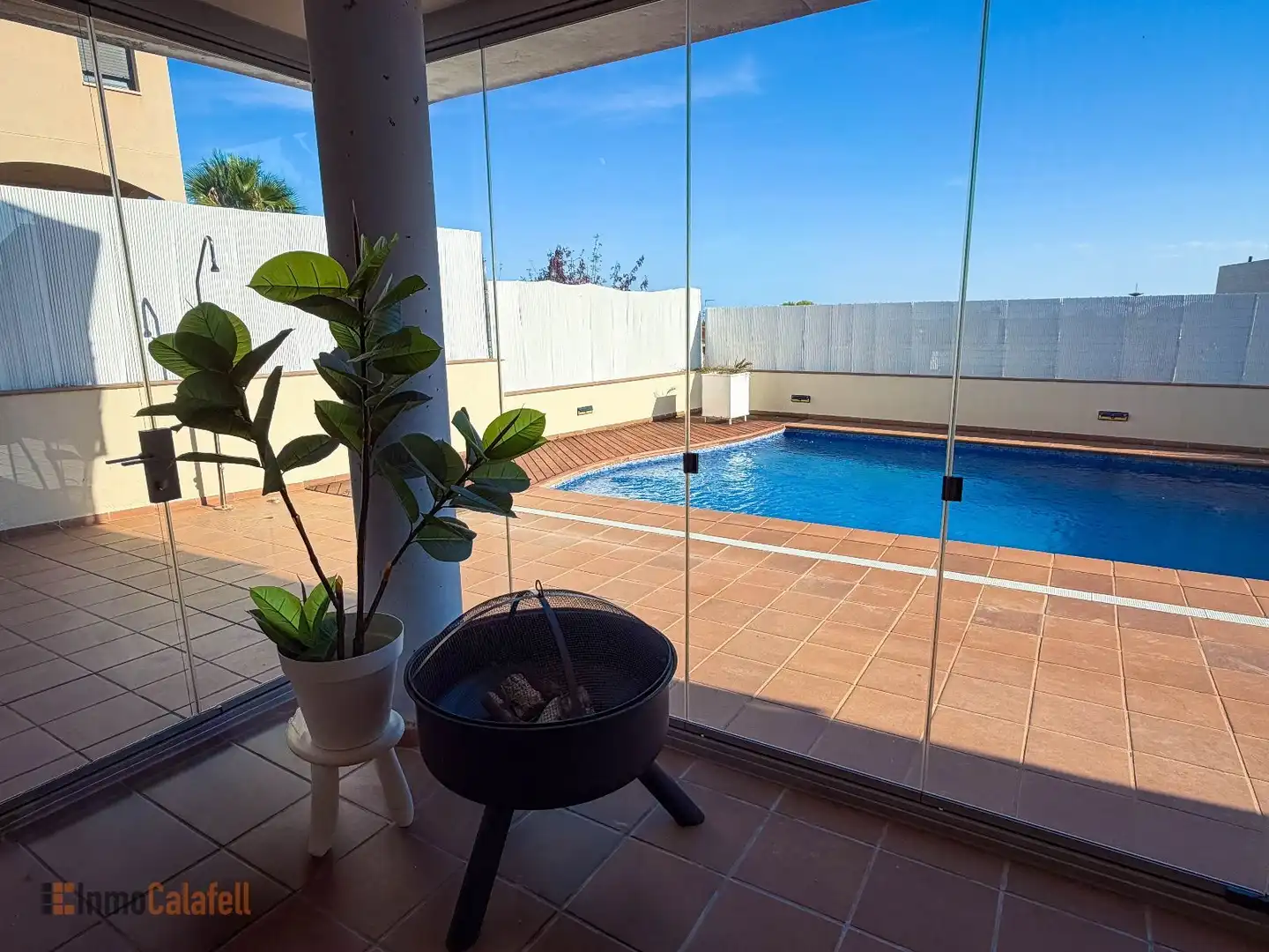 Piscina de Casa o chalet en venta en Calafell con Aire acondicionado, Calefacción y Jardín privado