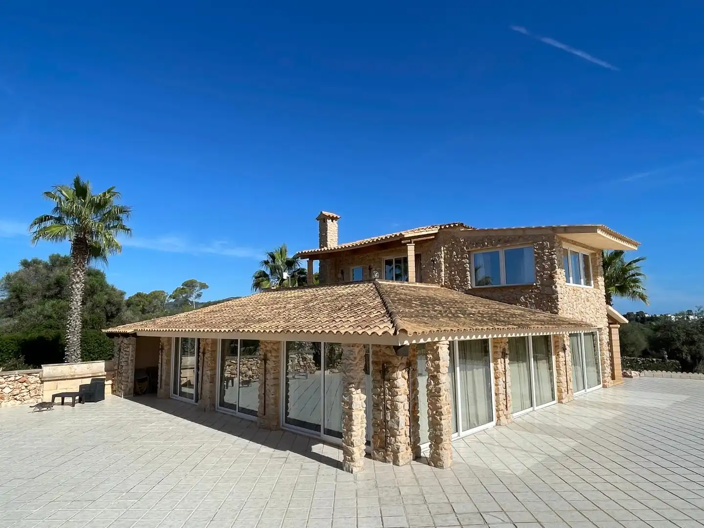 Vista exterior de Finca rústica en venta en Sant Llorenç des Cardassar con Aire acondicionado, Calefacción y Trastero