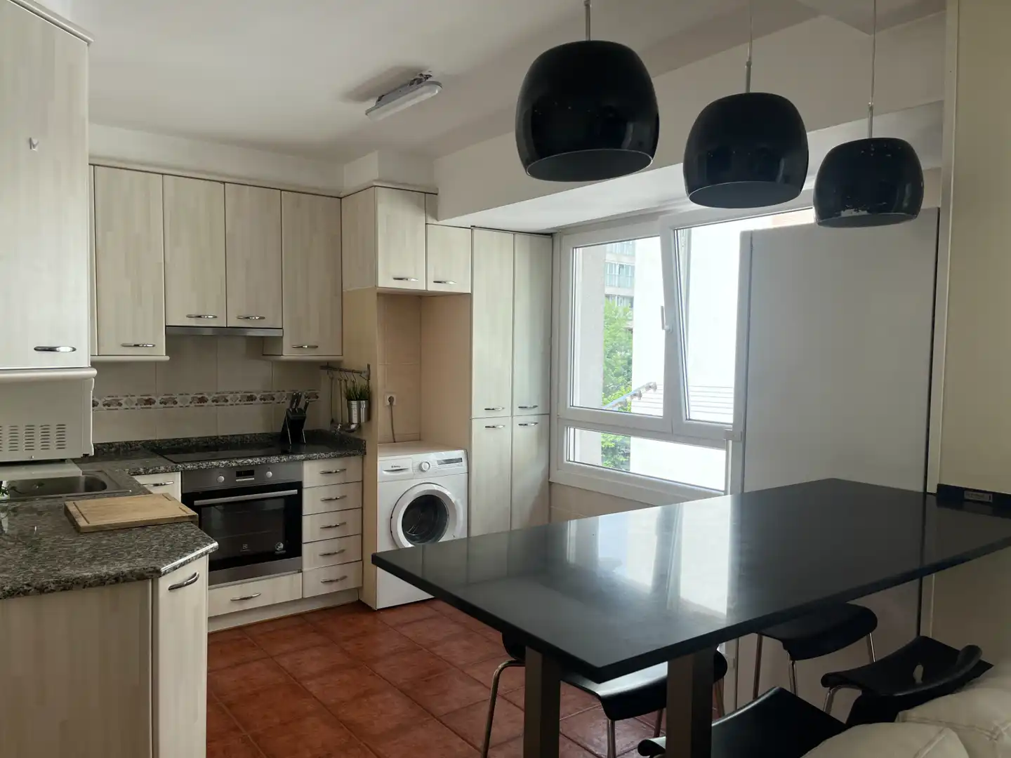 Cocina de Piso en venta en Donostia - San Sebastián  con Calefacción, Terraza y Amueblado