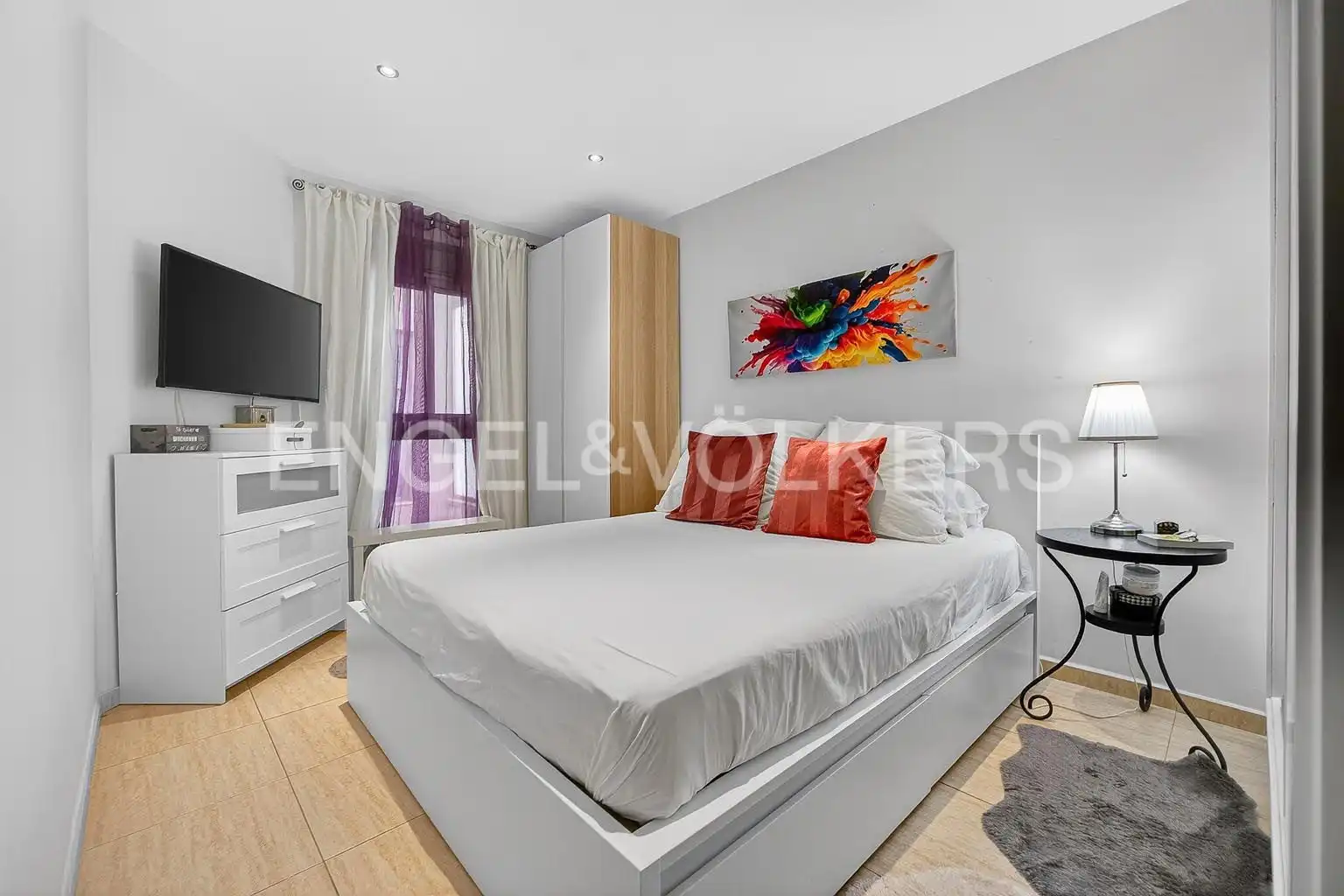 Bedroom of Flat for sale in Granadilla de Abona  with Air Conditioner and Terrace