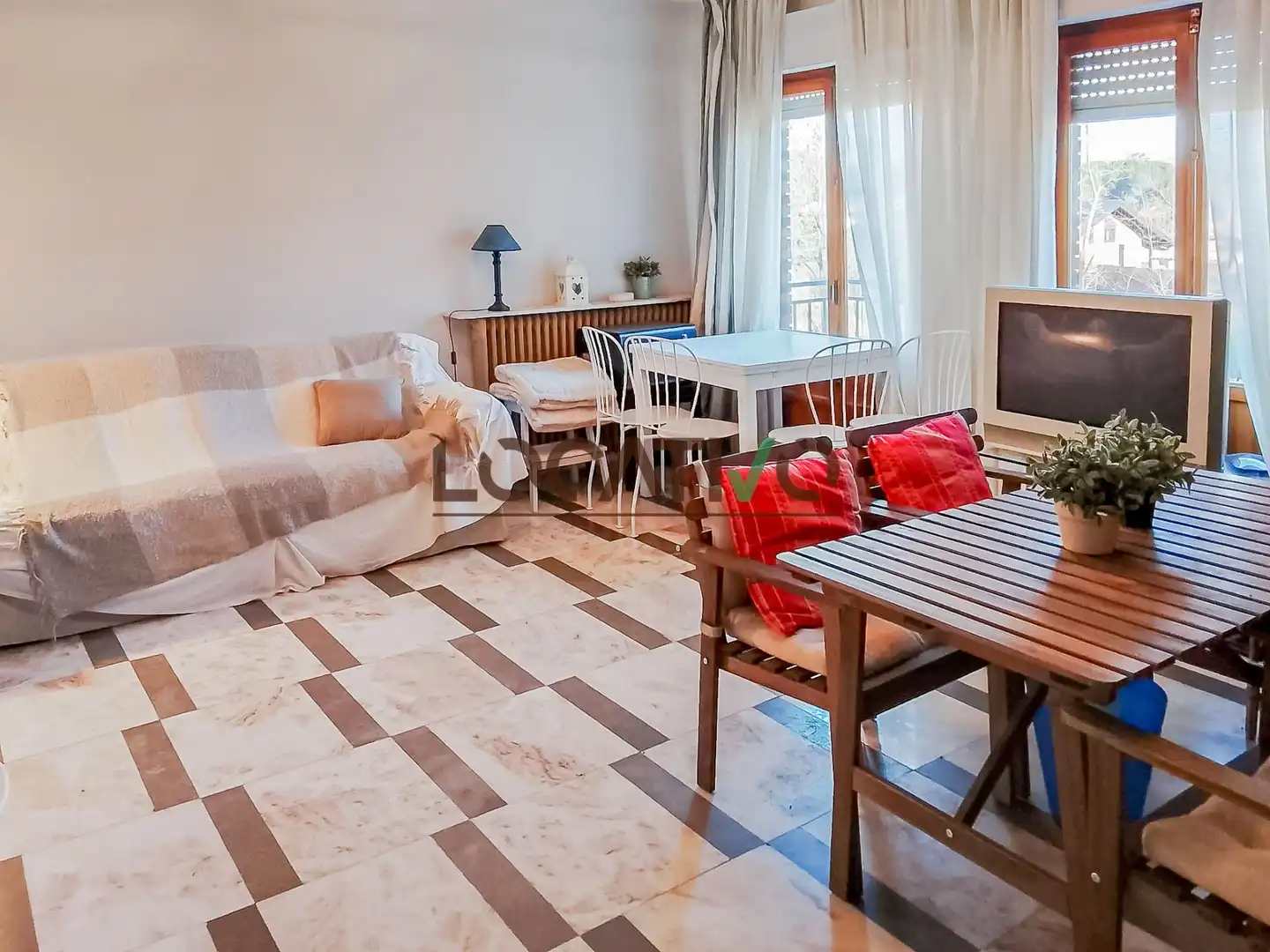 Sala de estar de Casa o chalet en venta en El Hoyo de Pinares  con Calefacción, Jardín privado y Terraza