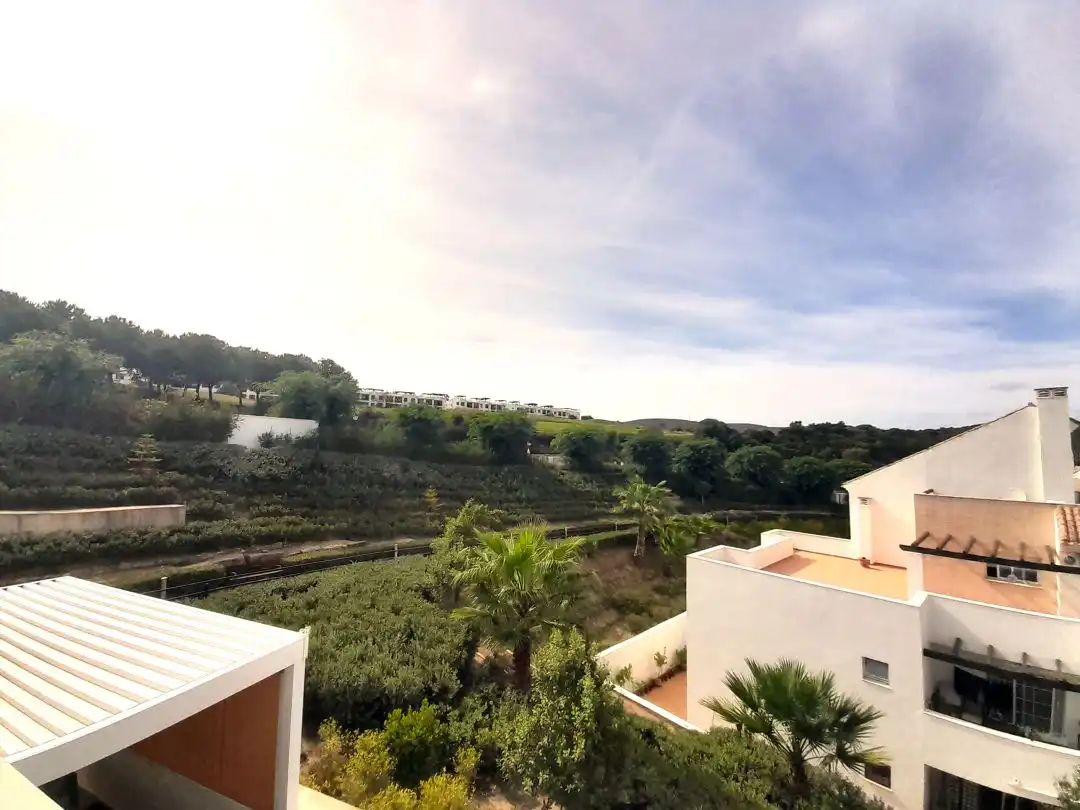 Jardí de Apartament de lloguer en La Alcaidesa amb Aire condicionat, Calefacció i Jardí privat