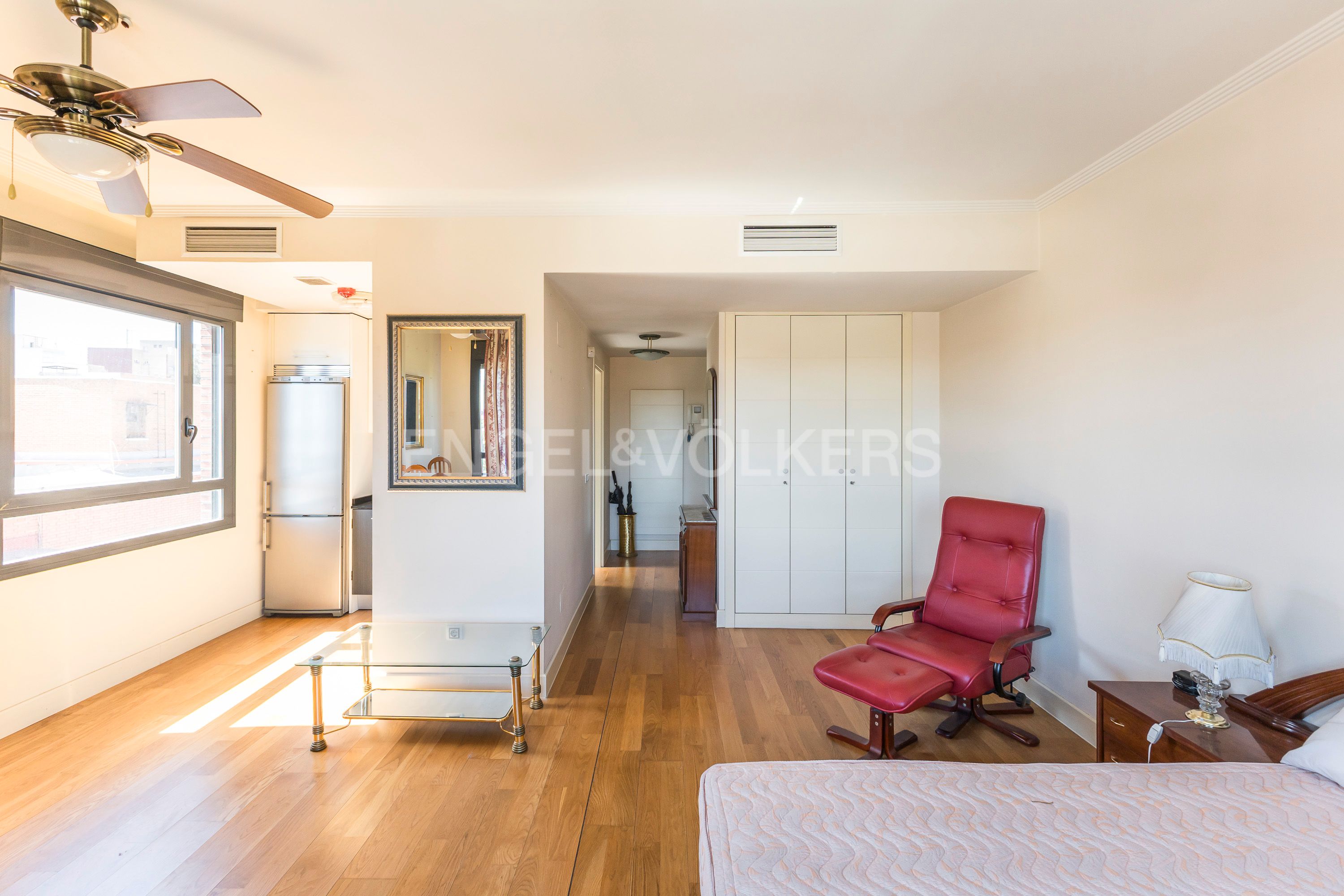 Bedroom of Apartment for sale in  Madrid Capital  with Air Conditioner, Heating and Storage room