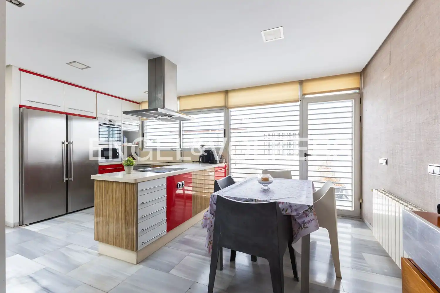Cocina de Casa adosada en venta en Massamagrell con Aire acondicionado, Calefacción y Parquet