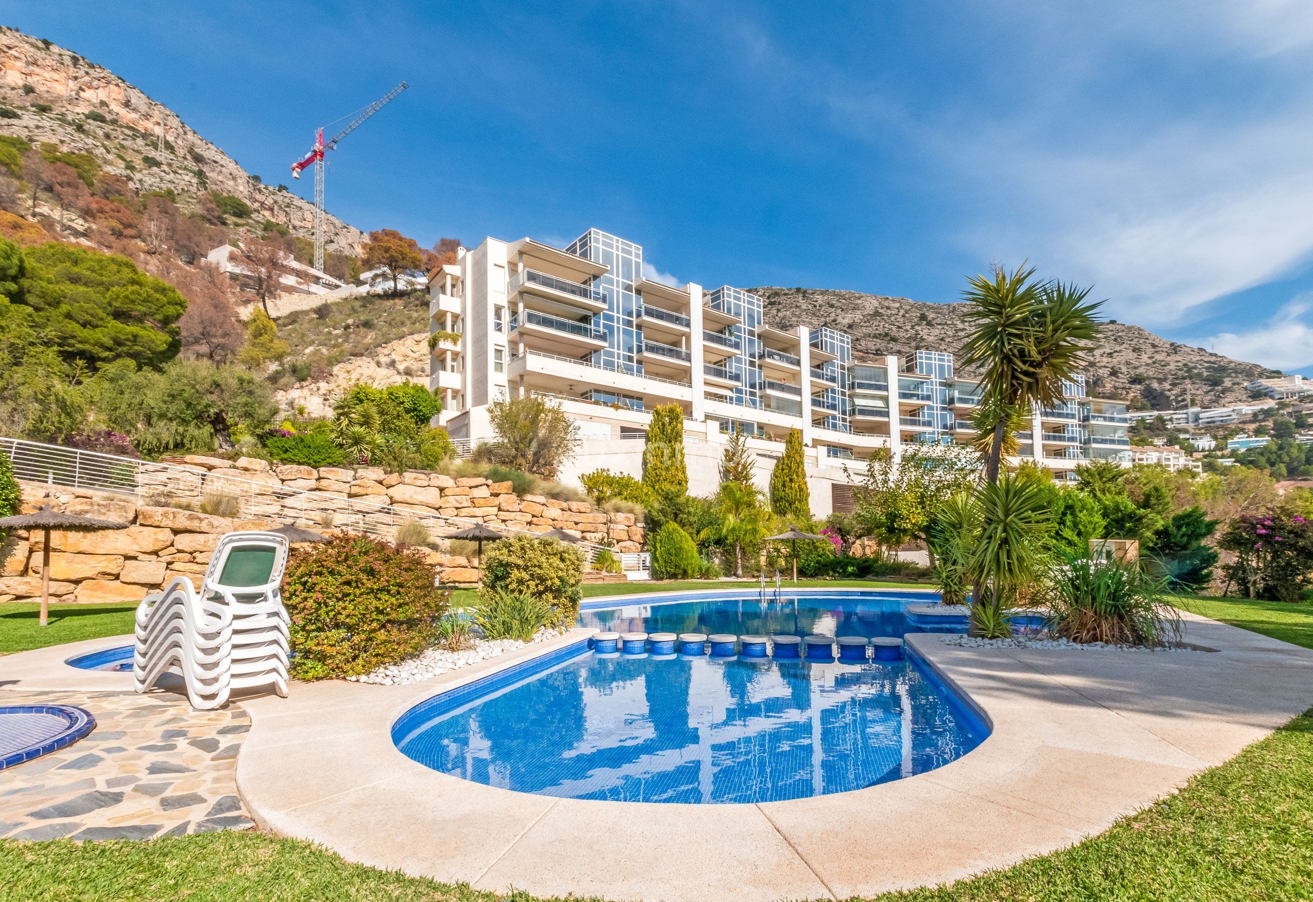 Exterior view of Attic for sale in Altea  with Air Conditioner, Heating and Private garden