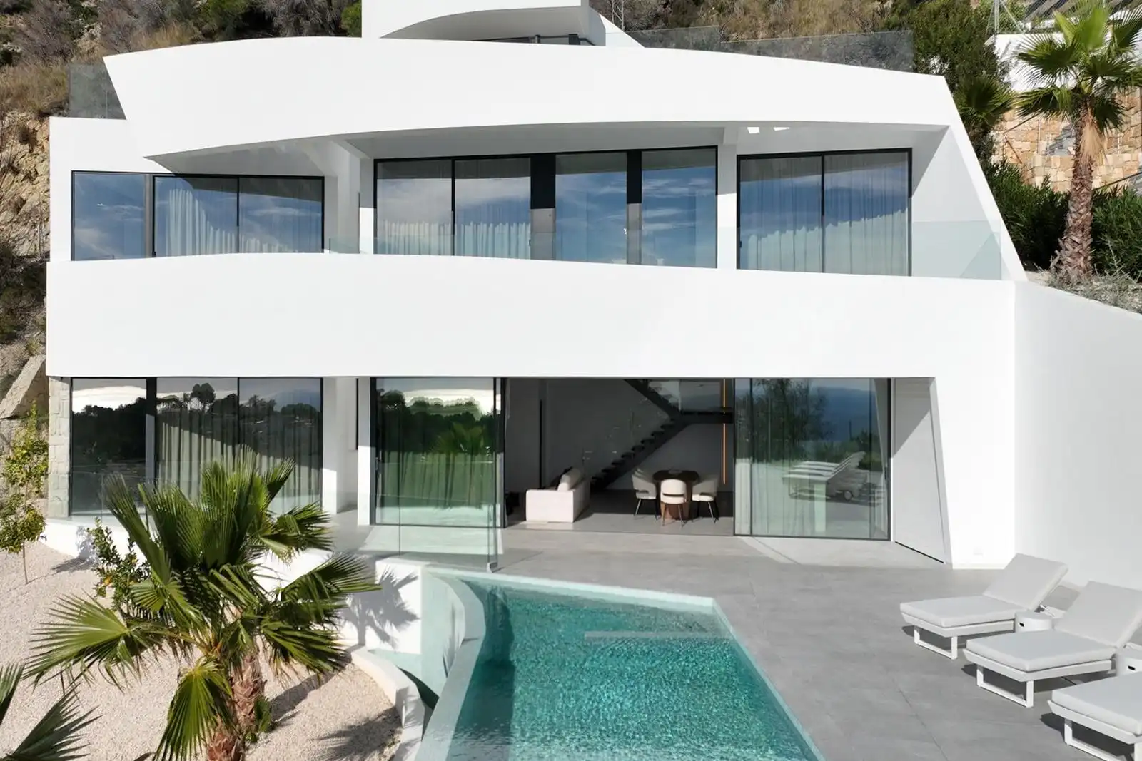 Exterior view of Houses for sale in Altea  with Air Conditioner, Heating and Terrace