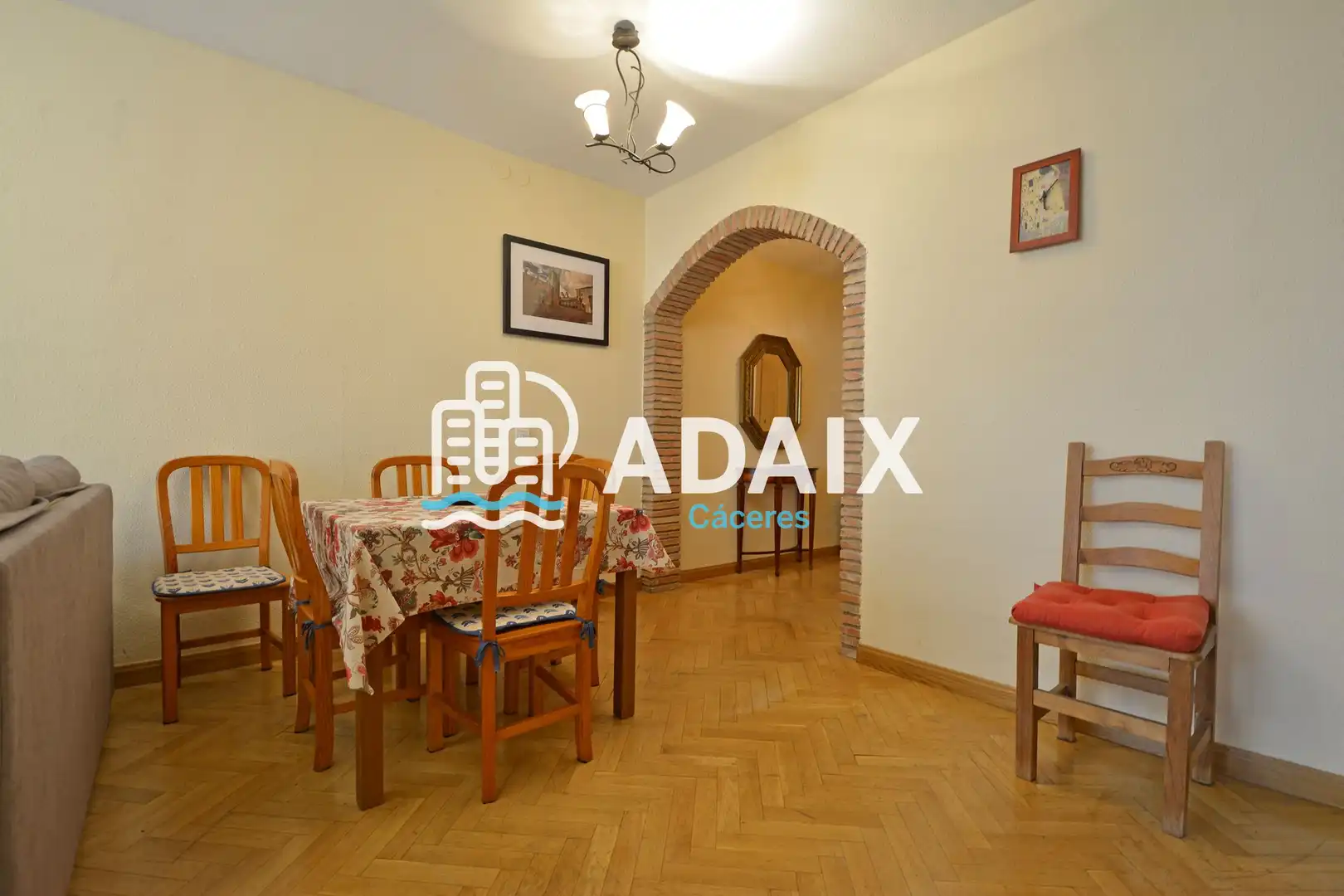 Jardín de Piso de alquiler en Cáceres con Aire acondicionado, Calefacción y Terraza