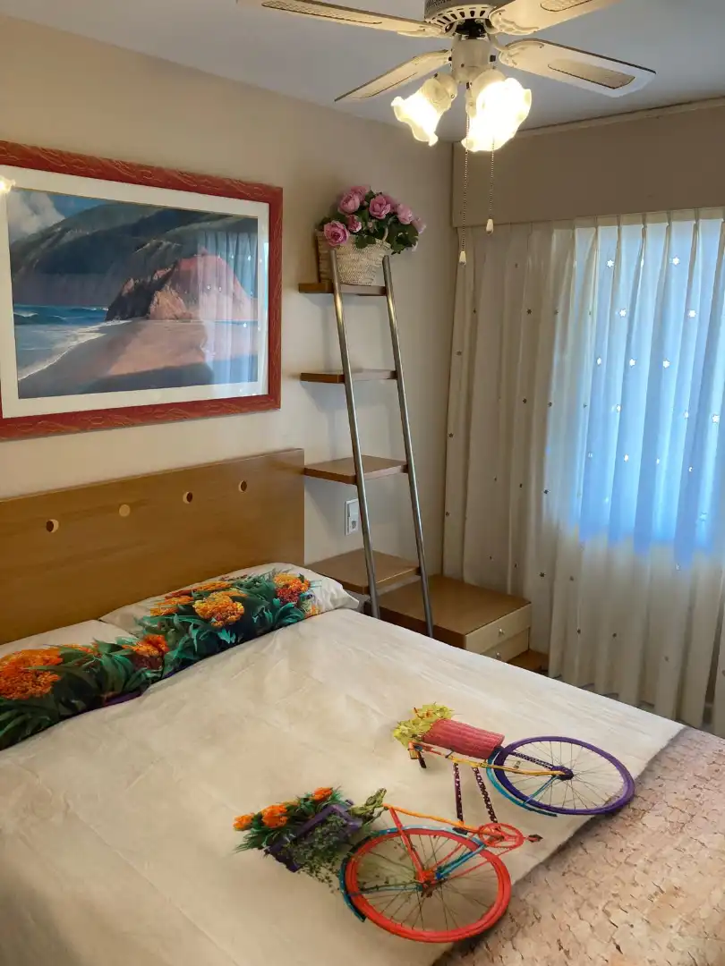 Bedroom of Attic for rent in Cullera  with Terrace, Furnished and Community pool