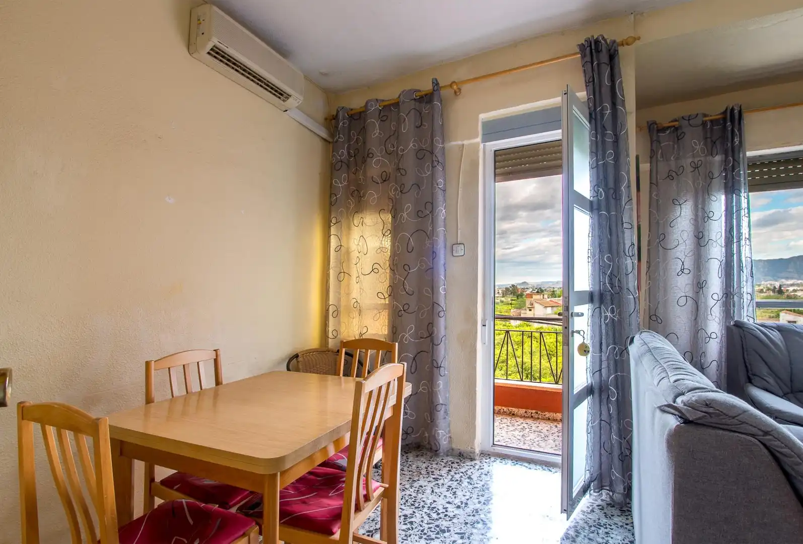 Balcony of Houses for sale in Murcia  with Air Conditioner, Terrace and Storage room