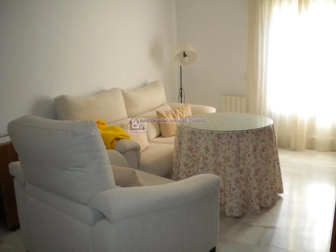 Wohnzimmer von Wohnung zur Miete in Cáceres mit Klimaanlage, Heizung und Möbliert