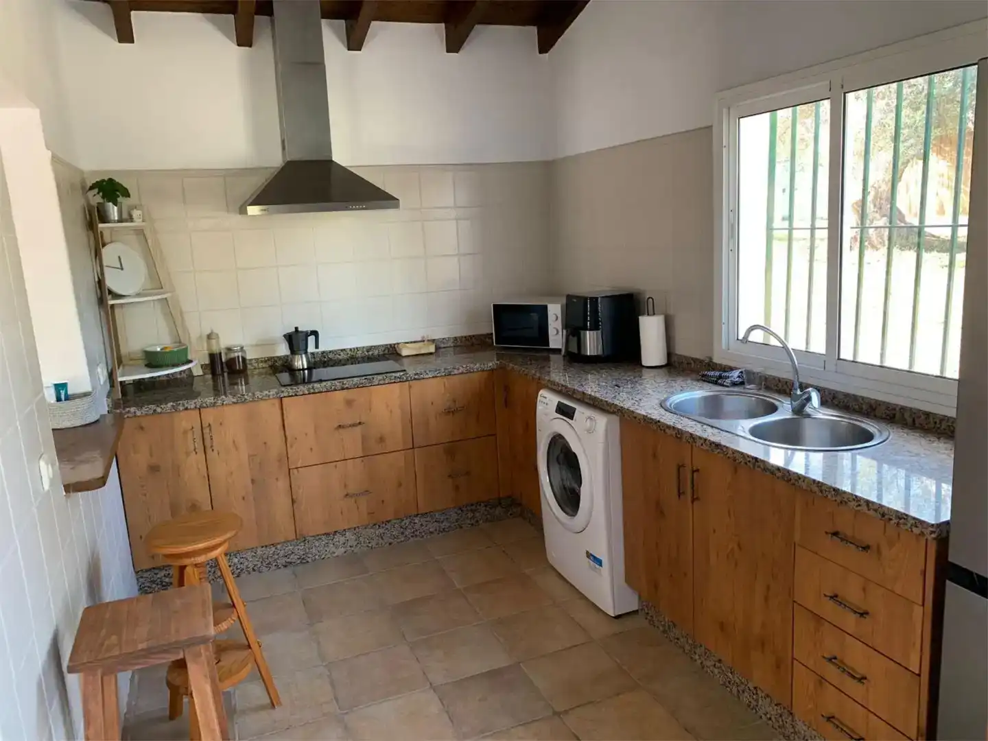 Küche von Country house zur Miete in Alhaurín El Grande mit Privatgarten, Schwimmbad und Möbliert