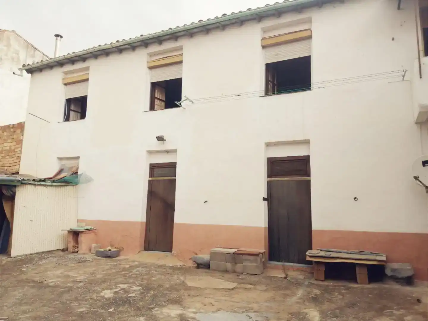 Vista exterior de Casa o xalet en venda en Ágreda amb Jardí privat, Parquet i Traster
