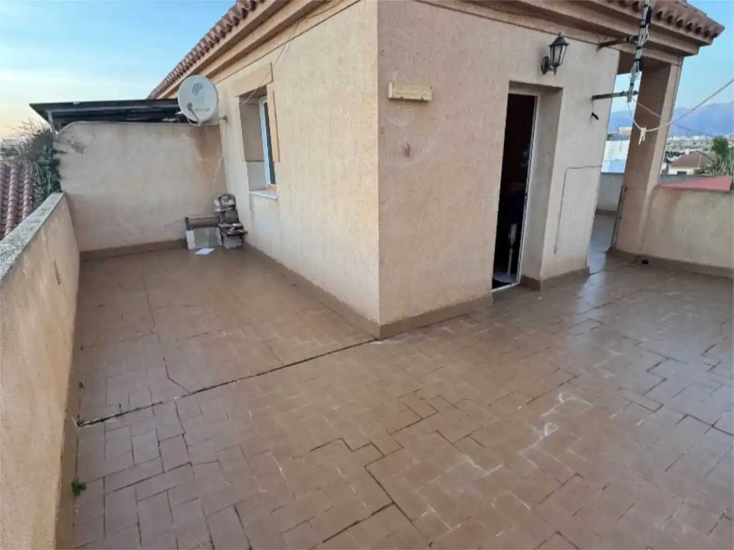 Terraza de Casa adosada en venta en Roquetas de Mar