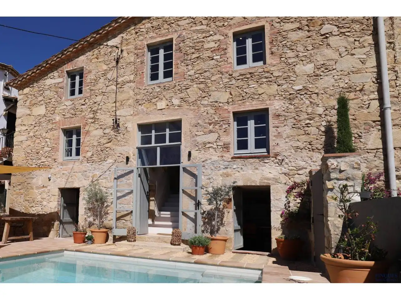 Außenansicht von Country house zum Verkauf in Castell d'Aro, Platja d'Aro i s'Agaró mit Heizung, Privatgarten und Terrasse