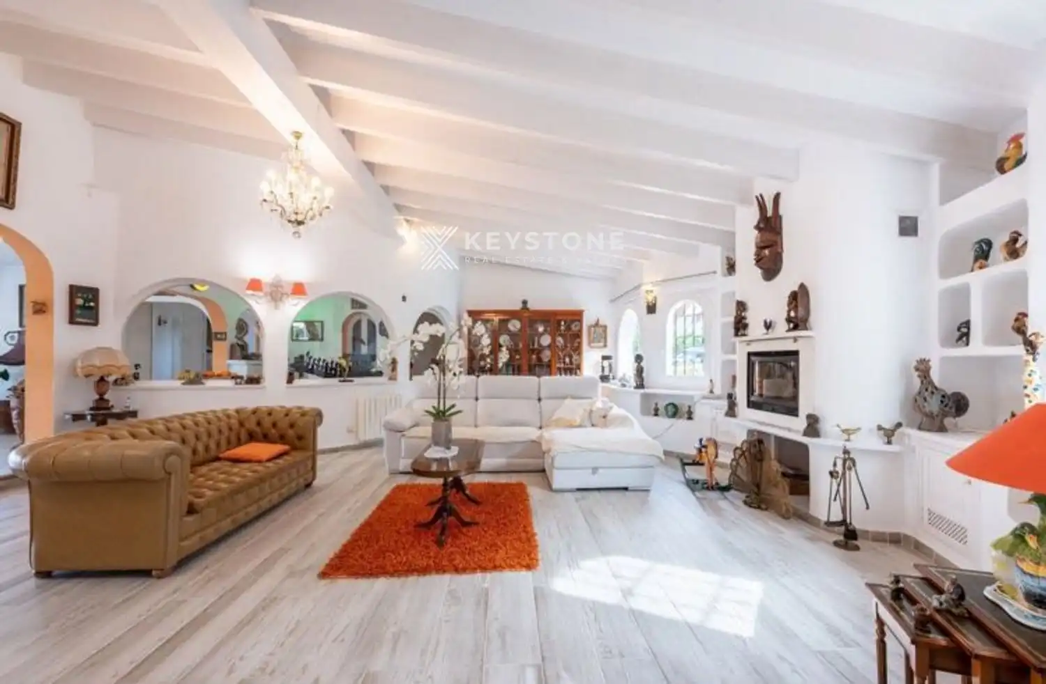 Sala de estar de Casa o chalet en venta en Calvià con Terraza, Trastero y Piscina