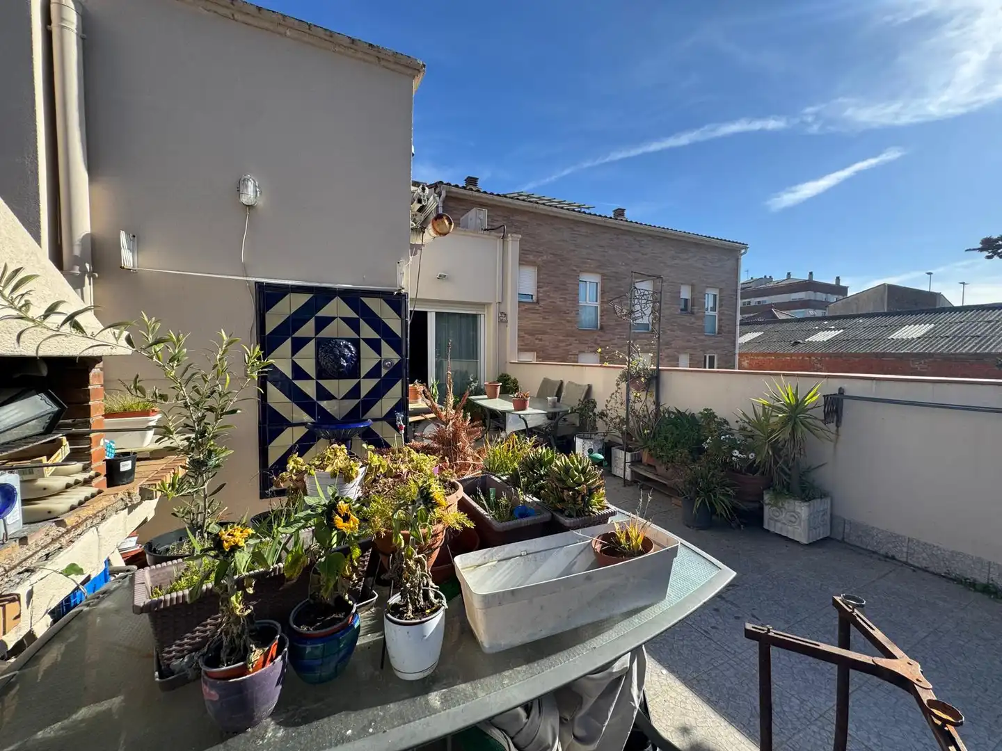 Terraza de Casa adosada en venta en Sabadell con Calefacción, Terraza y Trastero