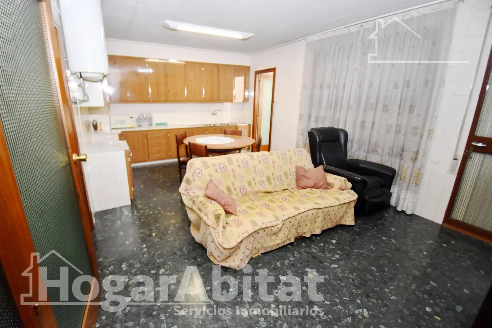 Bedroom of Flat for sale in Vila-real  with Terrace, Furnished and Balcony