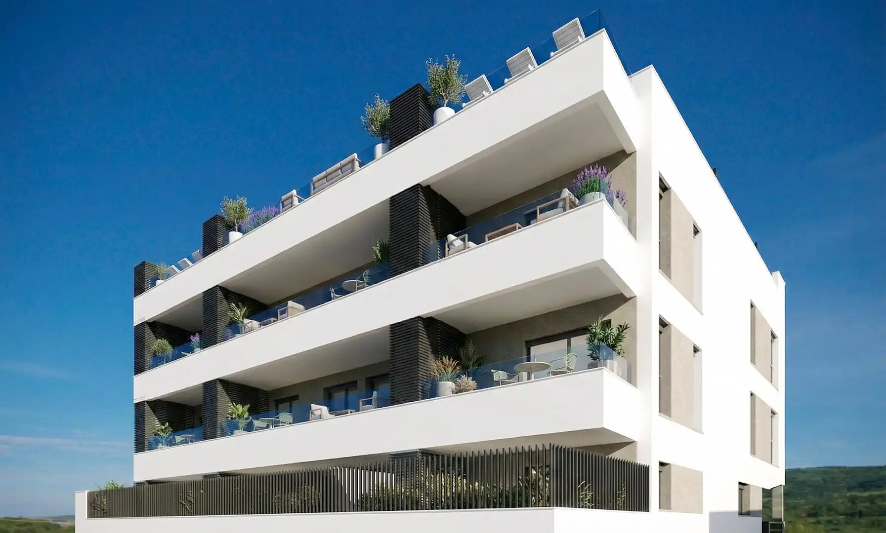 Penthouse with pool for sale in Benijófar, imagen 12