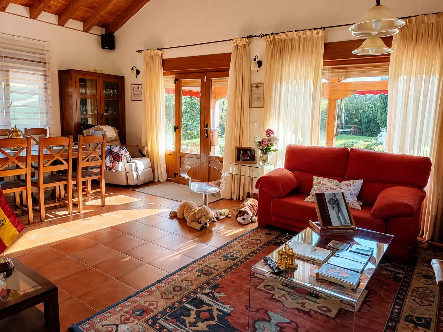 Sala d'estar de Casa o xalet en venda en Molledo amb Calefacció, Jardí privat i Traster