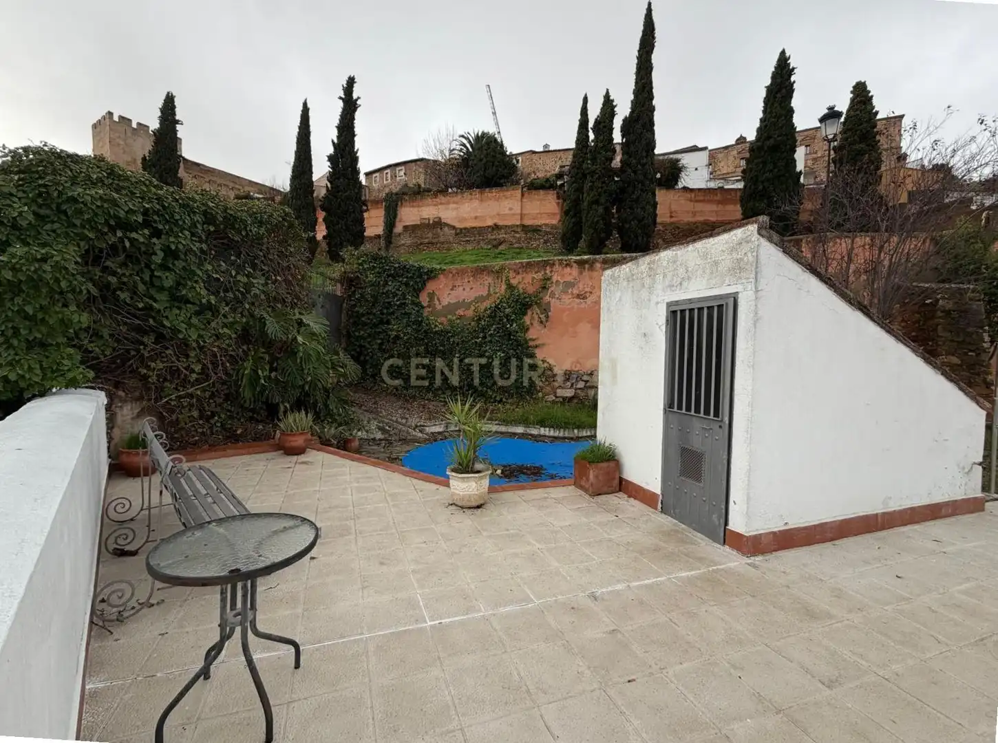 Garten von Wohnung zum Verkauf in Cáceres mit Privatgarten, Schwimmbad und Waschmaschine
