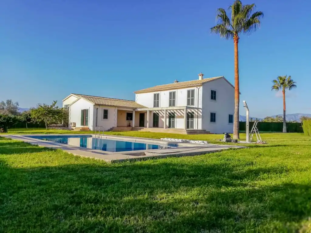 Vista exterior de Finca rústica en venda en Marratxí amb Aire condicionat, Calefacció i Terrassa