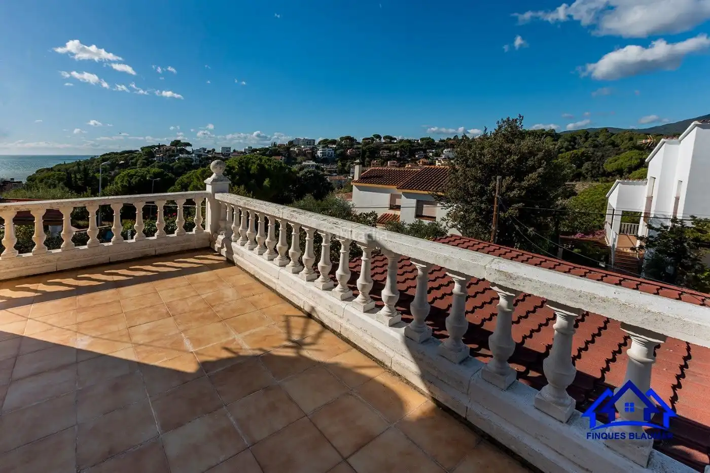 Terraza de Casa o chalet en venta en Arenys de Mar con Jardín privado, Trastero y Piscina