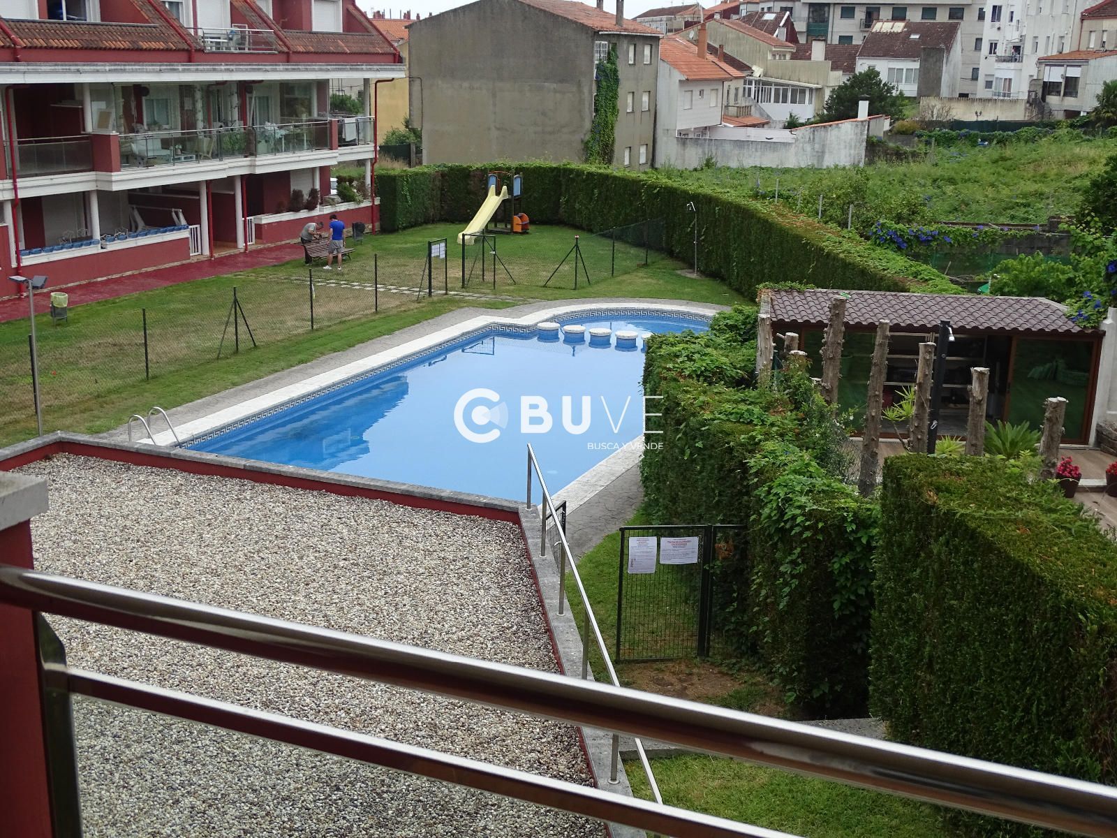 Swimming pool of Flat for sale in Vilagarcía de Arousa  with Heating, Terrace and Storage room