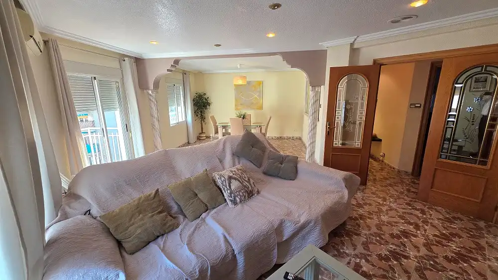 Living room of Flat for sale in Elche / Elx  with Balcony
