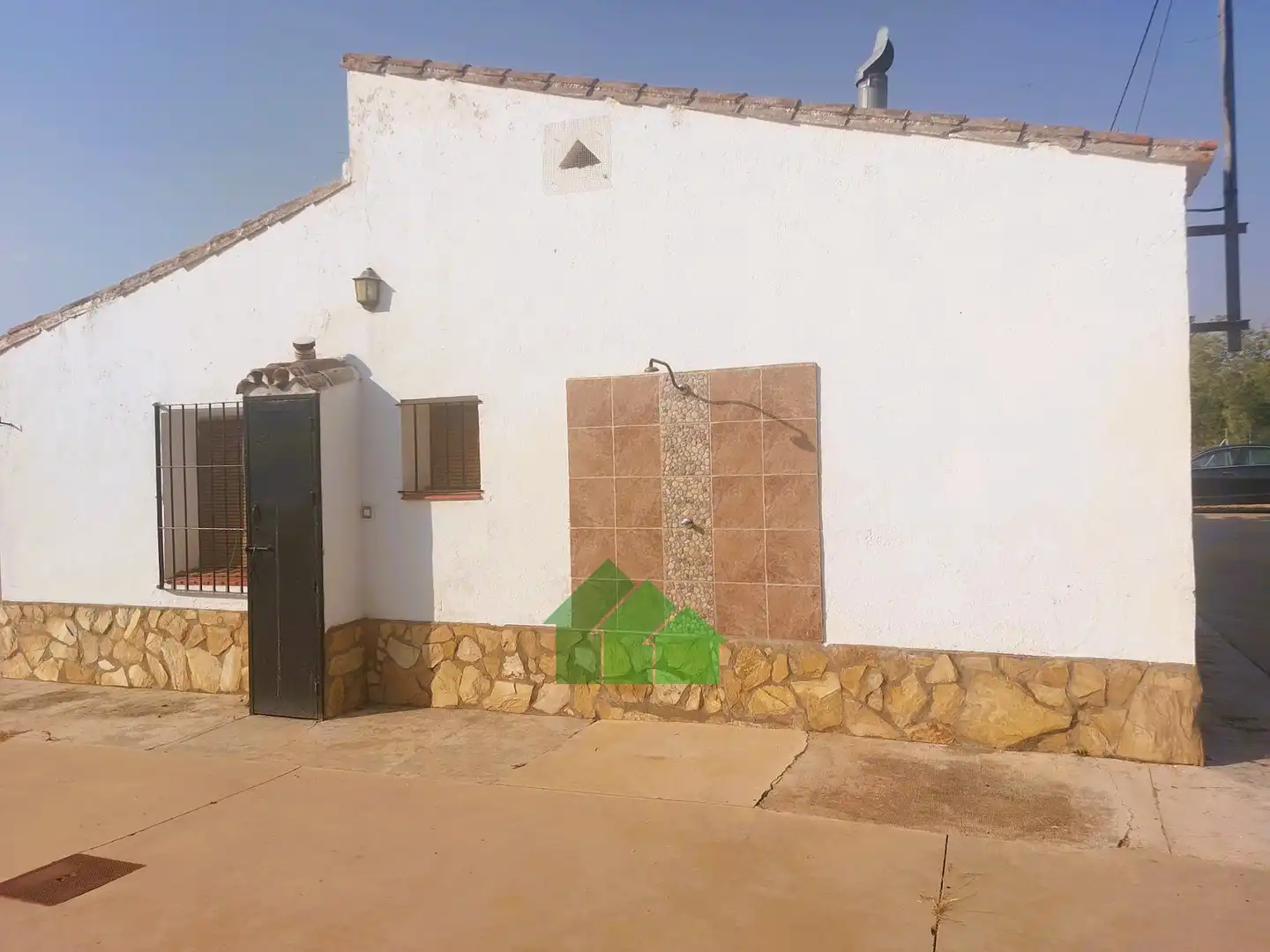 Vista exterior de Casa o chalet de alquiler en Valdelacalzada con Aire acondicionado, Trastero y Piscina