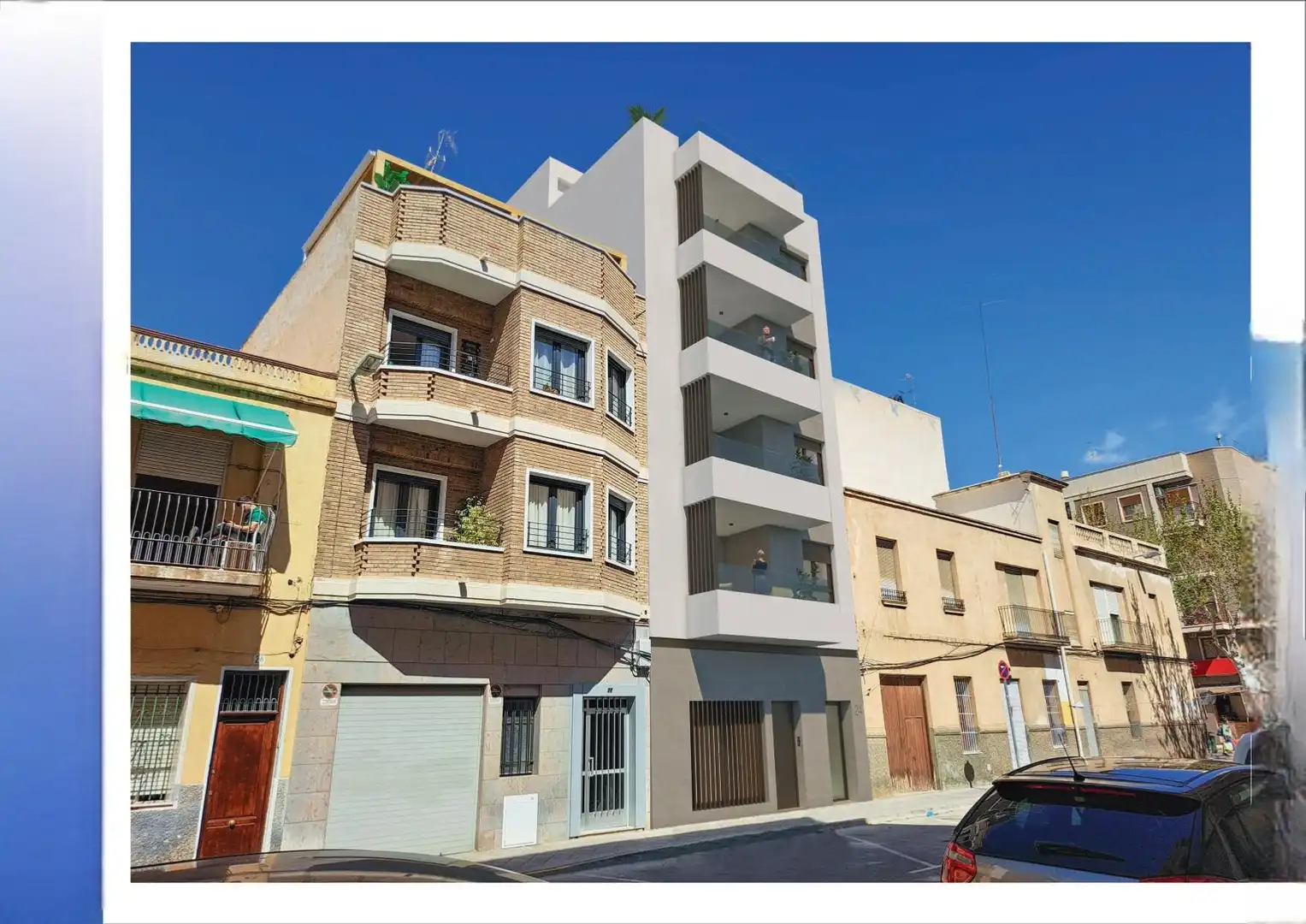 Vista exterior de Pis en venda en Elche / Elx amb Terrassa i Balcó