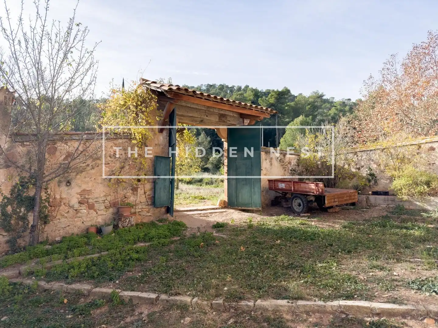 Jardí de Finca rústica en venda en Gelida