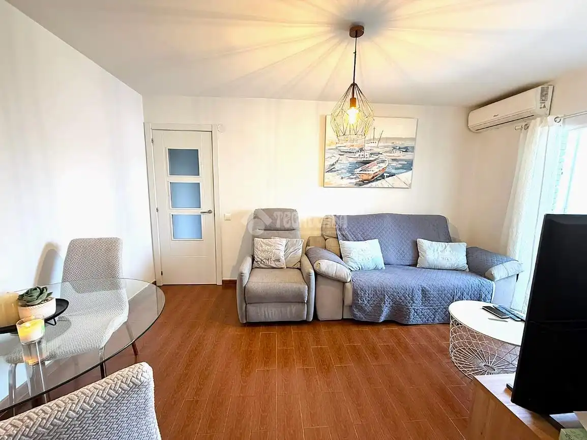 Sala de estar de Piso en venta en Móstoles con Aire acondicionado, Jardín privado y Terraza