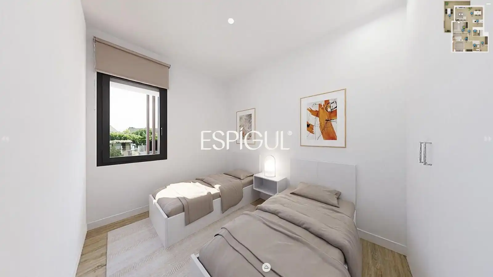 Habitación de Piso en venta en Sarrià de Ter con Calefacción, Terraza y Trastero