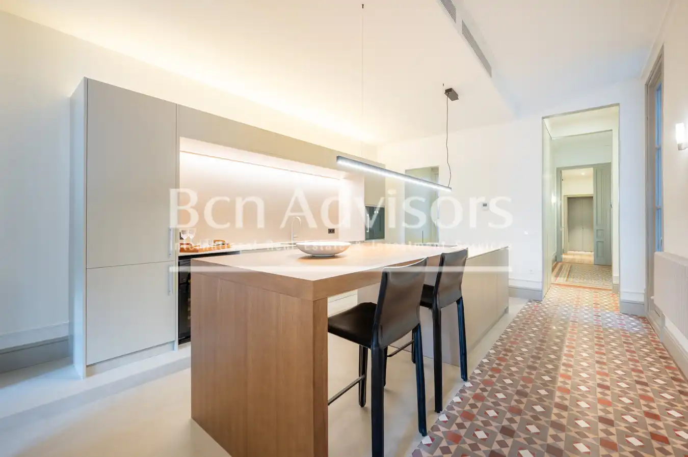 Cocina de Piso en venta en Barcelona con Aire acondicionado, Calefacción y Parquet